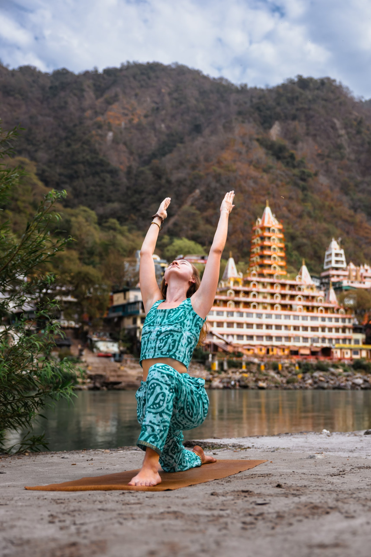 Maria-Eliza during her teacher training in India